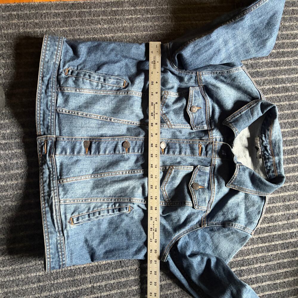 Talbots Classic Denim Jean Jacket Size XL - Picture 10 of 10